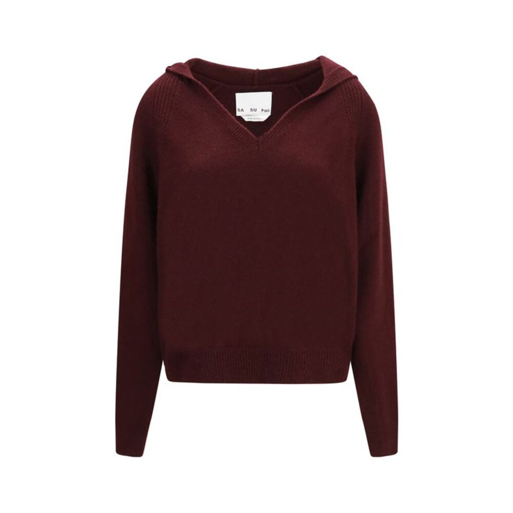 Sa Su Phi Women Cashmere Hooded Sweater